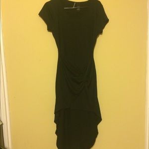 Lightweight Short-sleeved High Low Dress